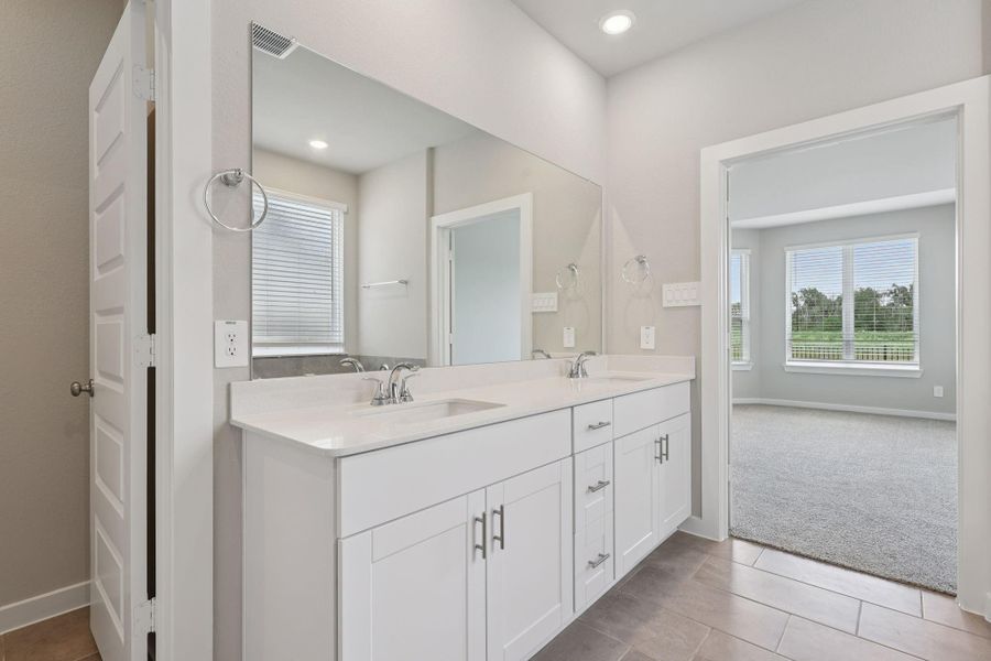 Photo is not of the actual home, but is an inspirational photo of builder’s model home and may depict options, furnishings, and/or decorator features that are not included