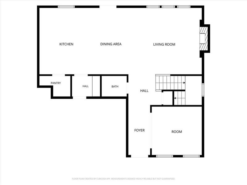 2D floor plan layout of this home in Ellington Farms, Statham, GA (Image 7). 2D floor plan layout of this home in Ellington Farms, Statham, GA (Image 7).