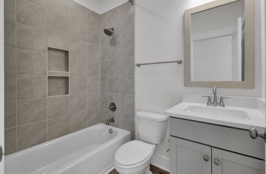 Furnished interior view inside a new home in Six Oaks, Summerville (Image 36).