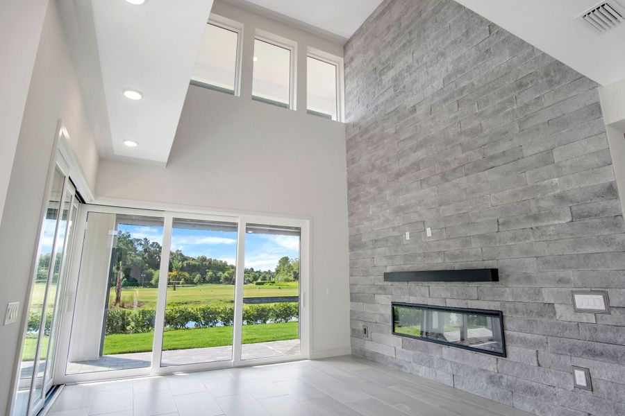 Representative furnished interior of a home built from the Aspen Estate by ABD Development in Hampton Green at Providence, Davenport (Image 47). Representative furnished interior of a home built from the Aspen Estate by ABD Development in Hampton Green at Providence, Davenport (Image 47).