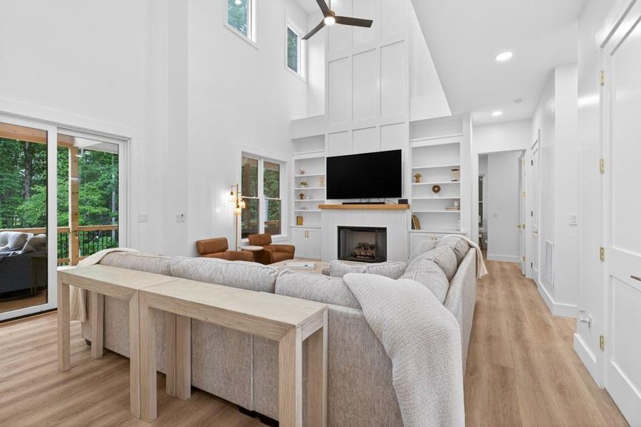 Furnished interior view inside a new home in , Buford (Image 25).