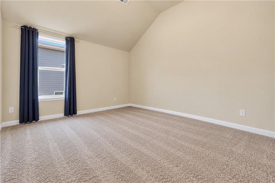 Spacious, unfurnished interior of a new home in Garden Walk, Jackson (Image 21).