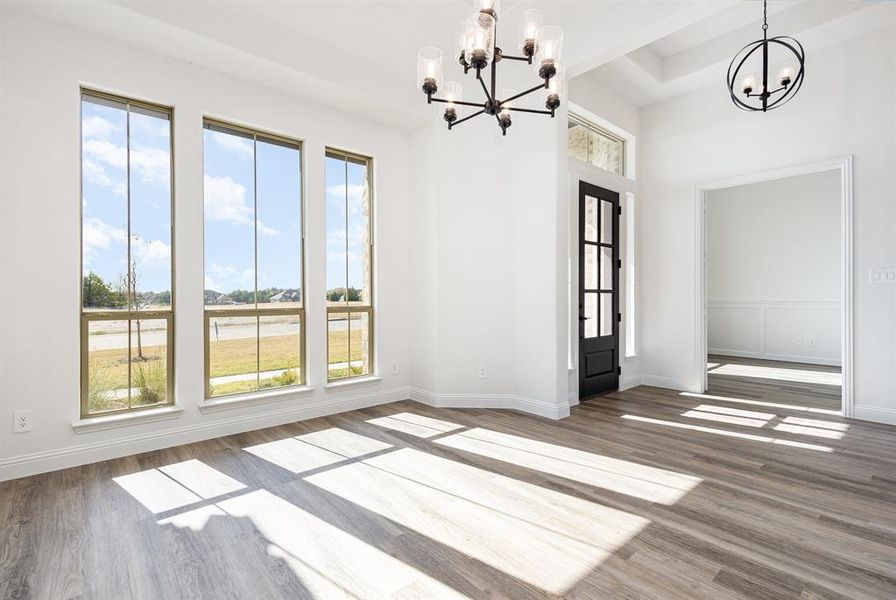 Spacious, unfurnished interior of a new home in Sagebrush Addition, Midlothian (Image 26).