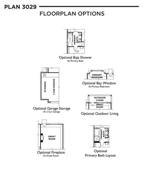 2D floor plan layout of this home in , Magnolia, TX (Image 3).