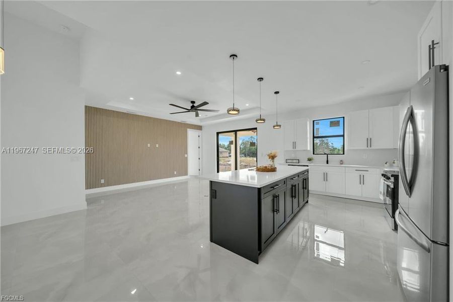 Furnished interior view inside a new home in , Lehigh Acres (Image 17).