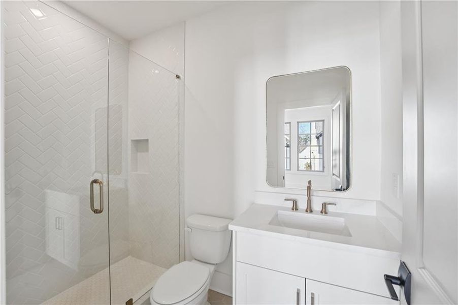 Furnished interior view inside a new home in Park Walke, Alpharetta (Image 10).