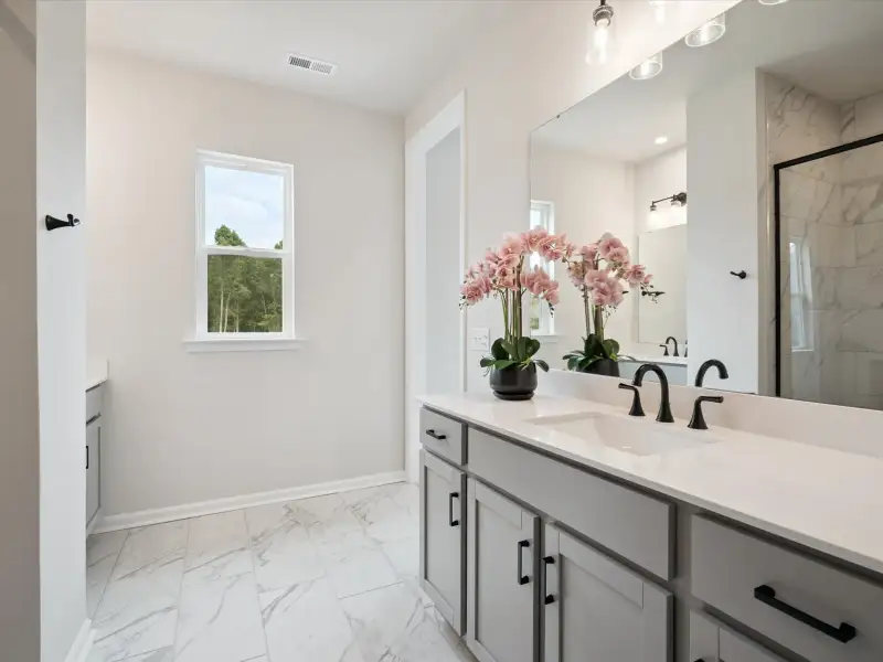 Furnished interior view inside a new home in Millstone, Cramerton (Image 22).
