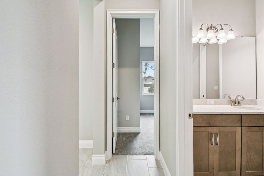 Furnished interior view inside a new home in River Preserve Estates, Parrish (Image 13).