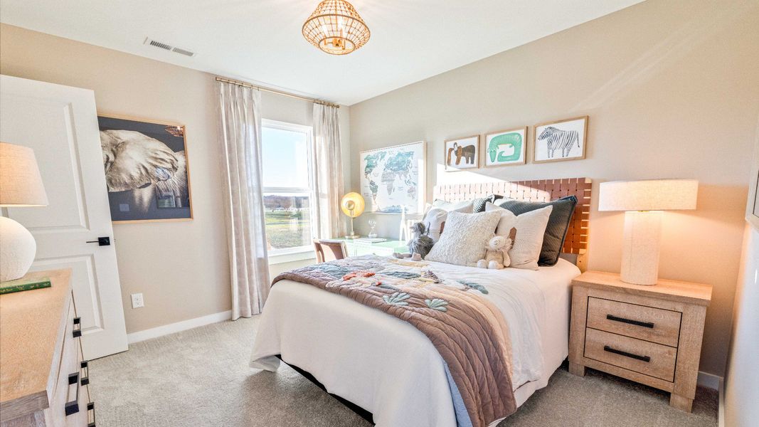 Representative furnished interior of a home built from the Bedford by DRB Homes in Riley Farms, Rockvale (Image 18).