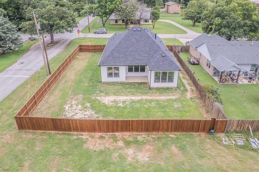 Aerial view of property and surrounding area Aerial view of property and surrounding area