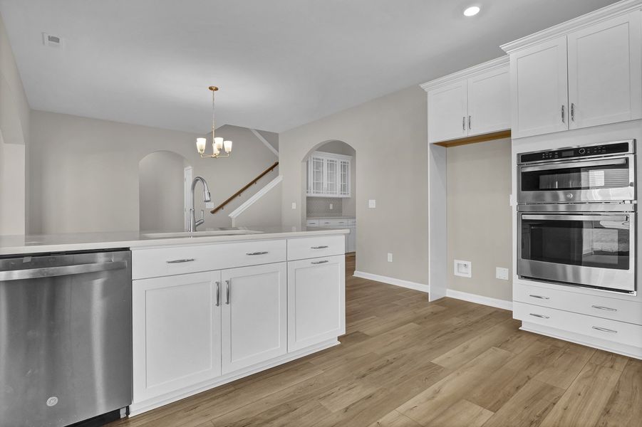 Furnished interior view inside a new home in Grand Park, Leland (Image 8).