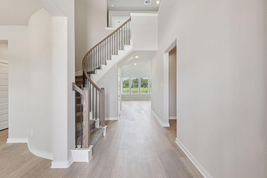 Photo is not of the actual home, but is an inspirational photo of builder’s model home and may depict options, furnishings, and/or decorator features that are not included