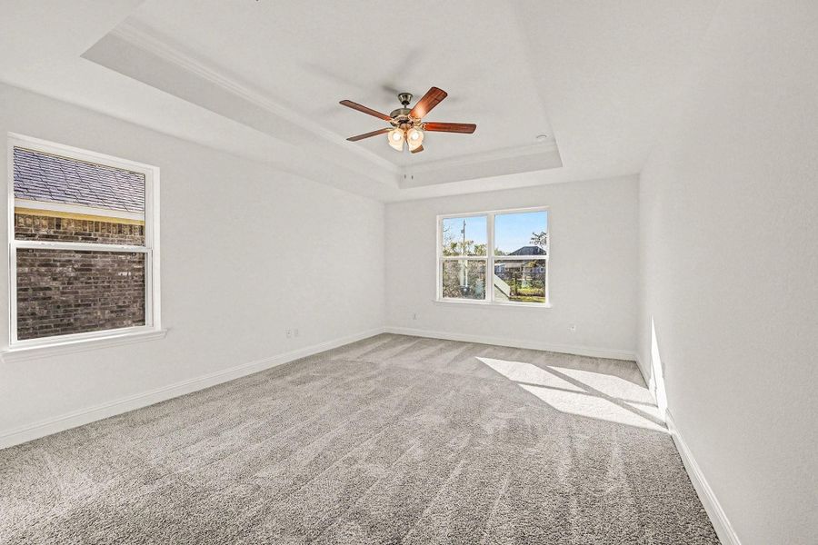 Spacious, unfurnished interior of a new home in Greystone, Angleton (Image 22).