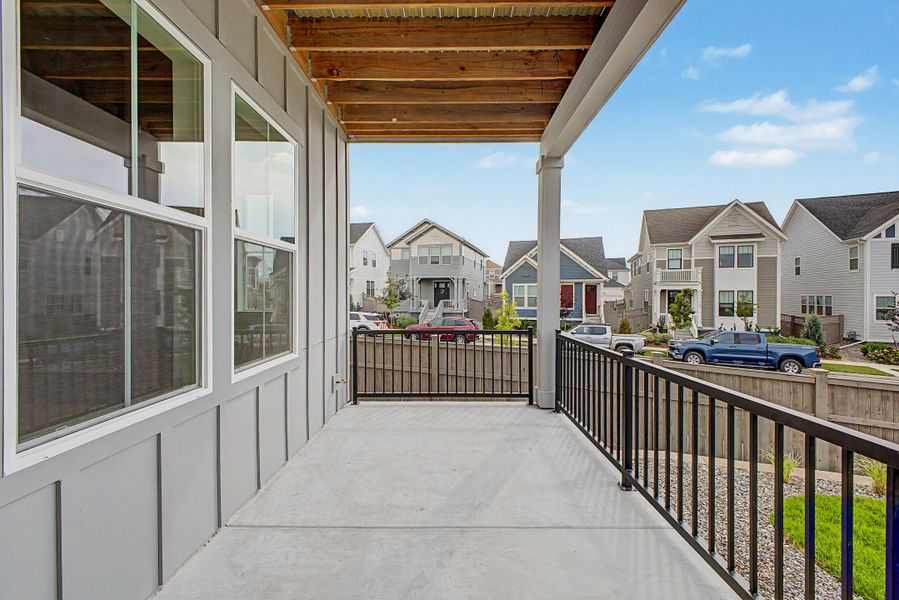 Exterior details and patio area of a home in Westerly, Erie (Image 20). Exterior details and patio area of a home in Westerly, Erie (Image 20).