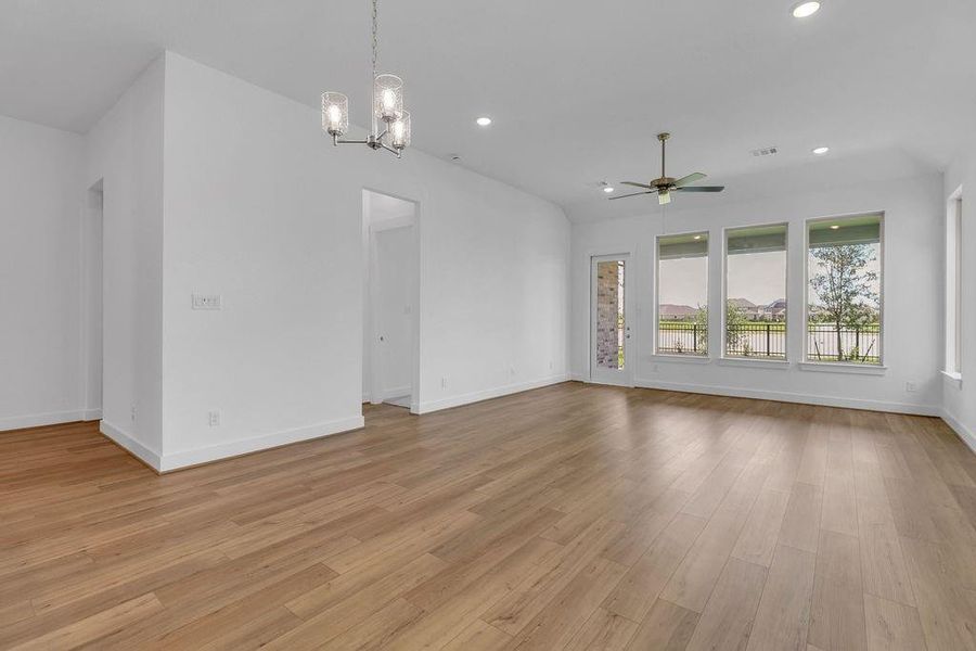 Nook open to massive living area-representative Nook open to massive living area-representative