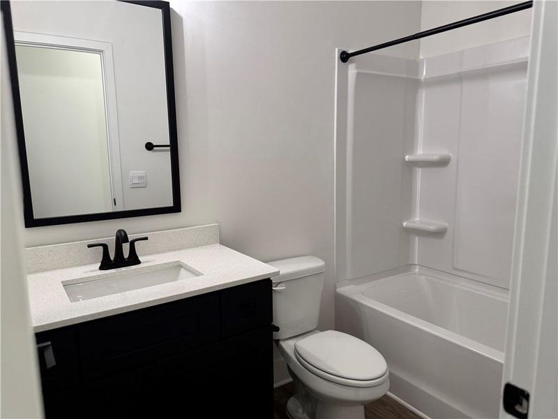 Furnished interior view inside a new home in Thunder Ridge, Dawsonville (Image 7). Furnished interior view inside a new home in Thunder Ridge, Dawsonville (Image 7).