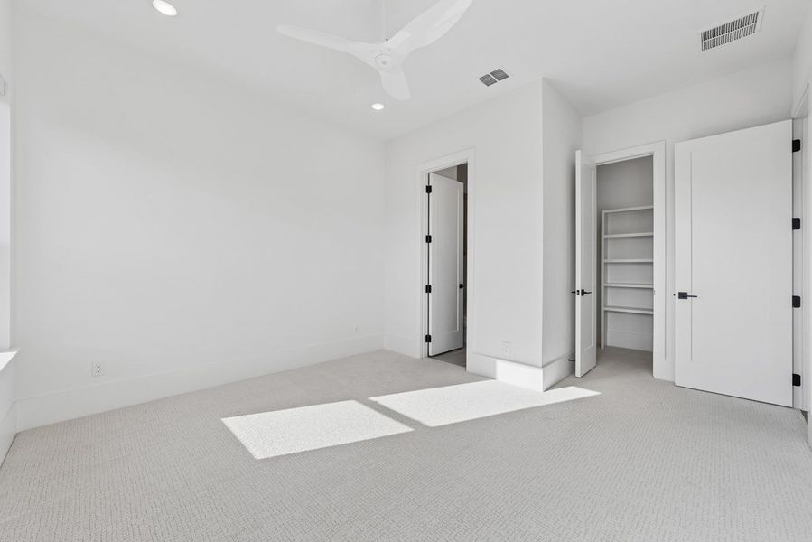 Representative unfurnished interior of a home built from the Ladera by Landon Homes in Fields - Brookside North, Frisco (Image 42). Representative unfurnished interior of a home built from the Ladera by Landon Homes in Fields - Brookside North, Frisco (Image 42).