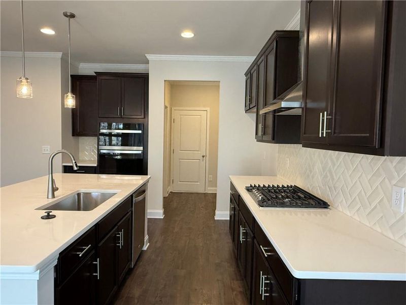 Furnished interior view inside a new home in River Rock, Ball Ground (Image 9).