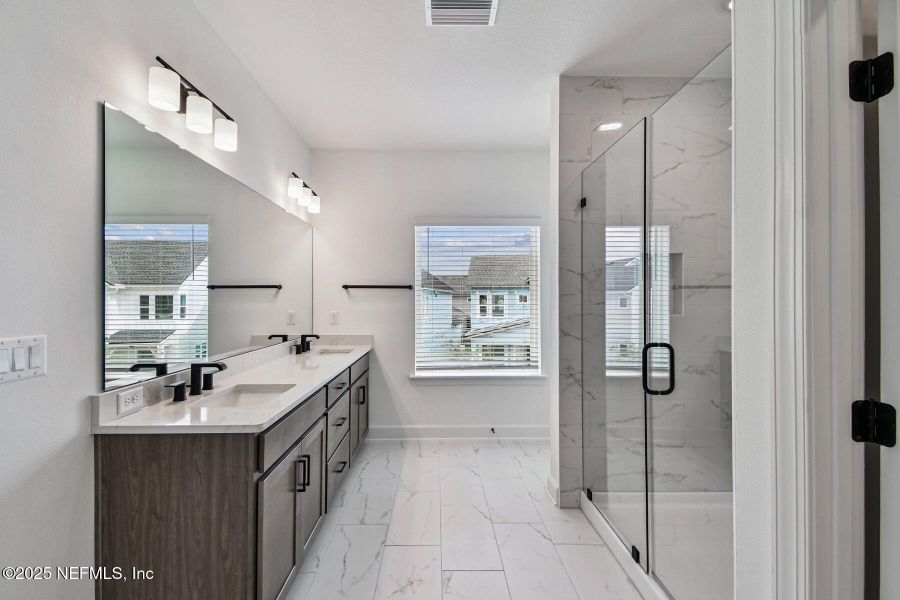 Furnished interior view inside a new home in Granville at eTown 34', Jacksonville (Image 5).