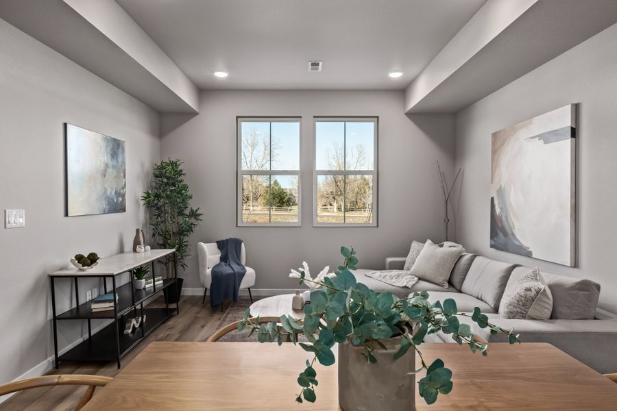 Furnished interior view inside a new home in Arras Park, Thornton (Image 16).