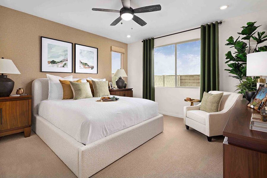 Furnished interior view inside a new home in Copper Falls, Buckeye (Image 6).
