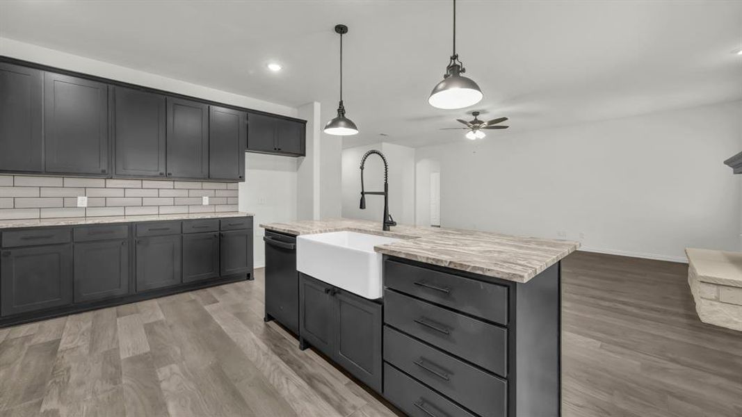 Furnished interior view inside a new home in , Poolville (Image 10).