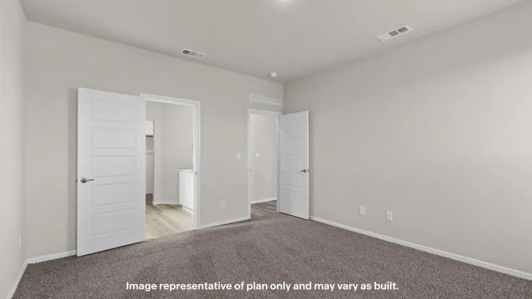 Spacious, unfurnished interior of a new home in Yukon Ridge, Odessa (Image 17).