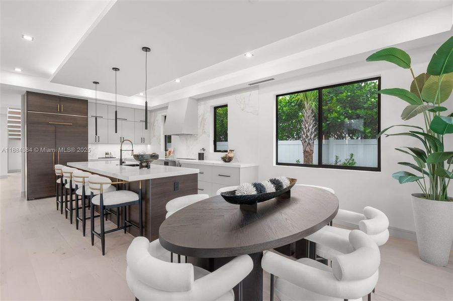 Furnished interior view inside a new home in , Delray Beach (Image 2).