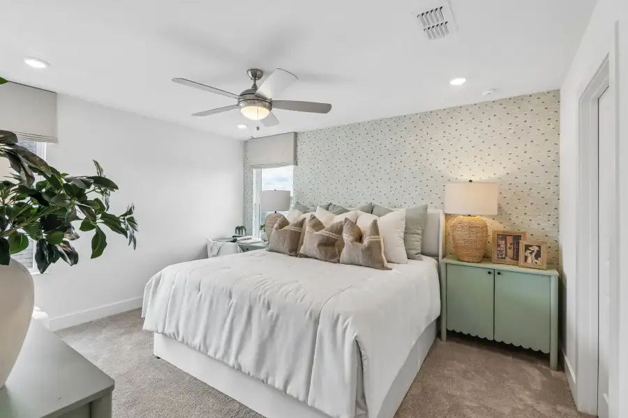 Furnished interior view inside a new home in Blue Creek Trails, Richmond (Image 21).