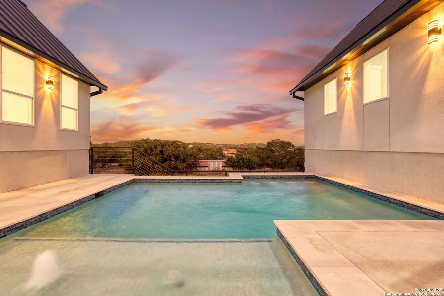 Exterior details and patio area of a home in , Spring Branch (Image 4).