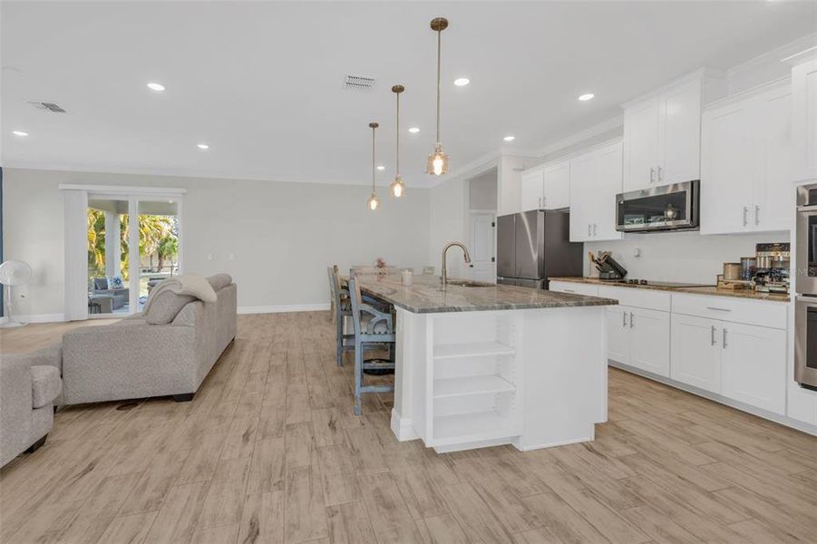 Furnished interior view inside a new home in , Punta Gorda (Image 40).