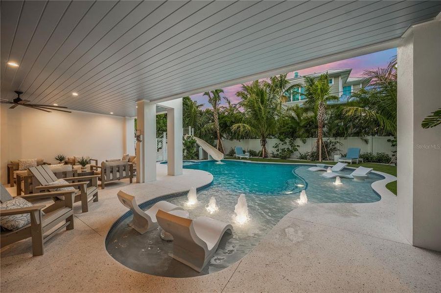 Exterior details and patio area of a home in , Sarasota (Image 3). Exterior details and patio area of a home in , Sarasota (Image 3).