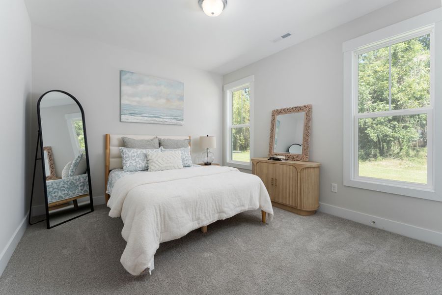 Furnished interior view inside a new home in The Bluffs at Lake Waccamaw, Lake Waccamaw (Image 17).
