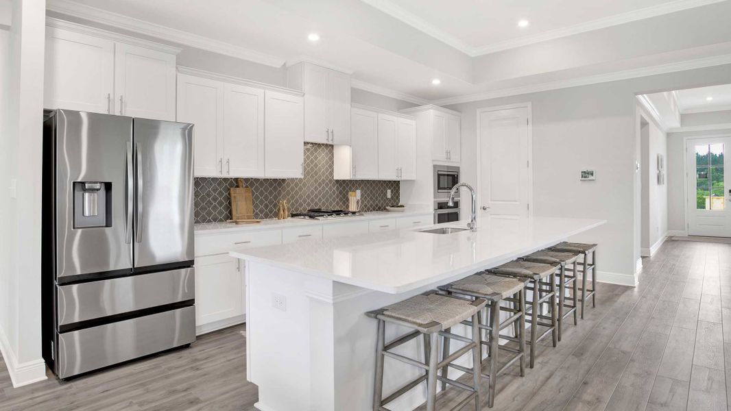 Representative furnished interior of a home built from the Venice by Maronda Homes in Seminole Bend, Pensacola (Image 8).