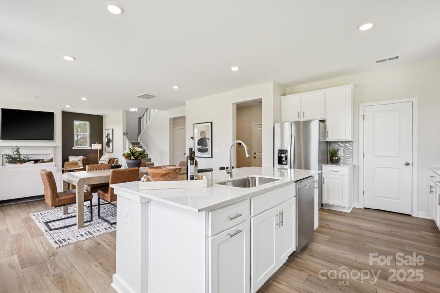 Furnished interior view inside a new home in Running Creek, Locust (Image 3).