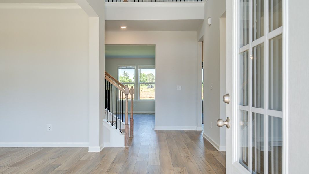 Representative furnished interior of a home built from the Clarity - Side Entry by DRB Homes in Brighton, Locust Grove (Image 5). Representative furnished interior of a home built from the Clarity - Side Entry by DRB Homes in Brighton, Locust Grove (Image 5).