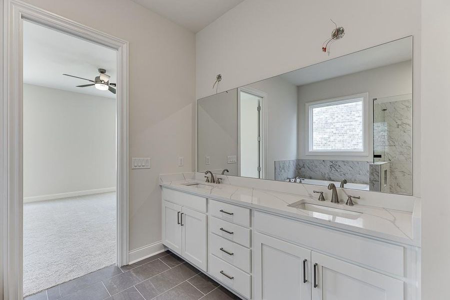 Furnished interior view inside a new home in , Buford (Image 14).