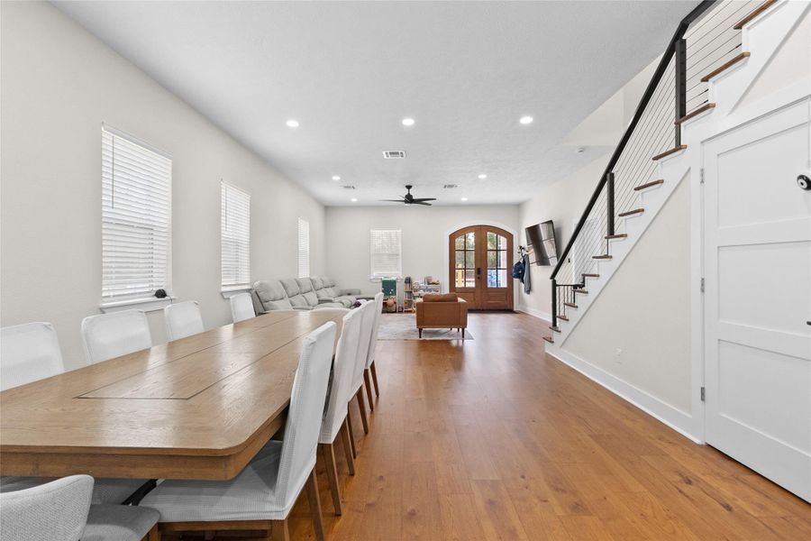 Furnished interior view inside a new home in , Shepherd (Image 5).