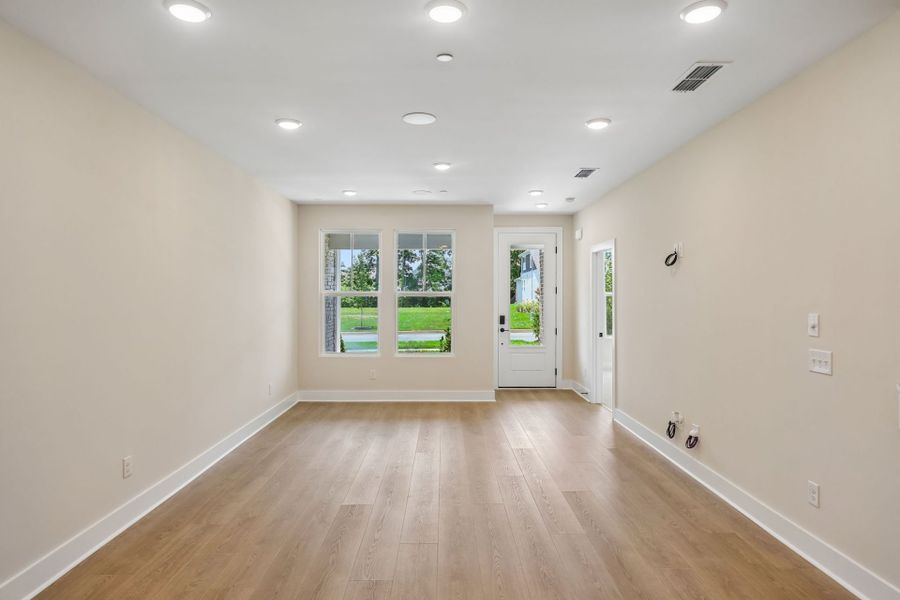Representative unfurnished interior of a home built from the Calabar by Pulte Homes in Bradshaw Farms Reserve, Mount Juliet (Image 39). Representative unfurnished interior of a home built from the Calabar by Pulte Homes in Bradshaw Farms Reserve, Mount Juliet (Image 39).