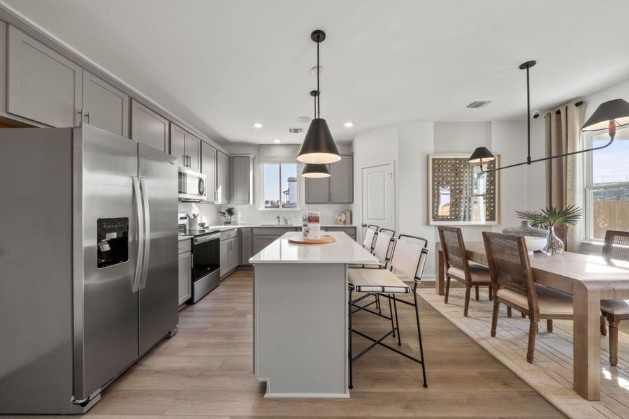 Furnished interior view inside a new home in Skyview, Belton (Image 19).