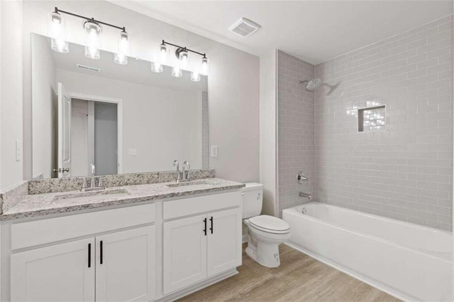 Furnished interior view inside a new home in , Athens (Image 8).