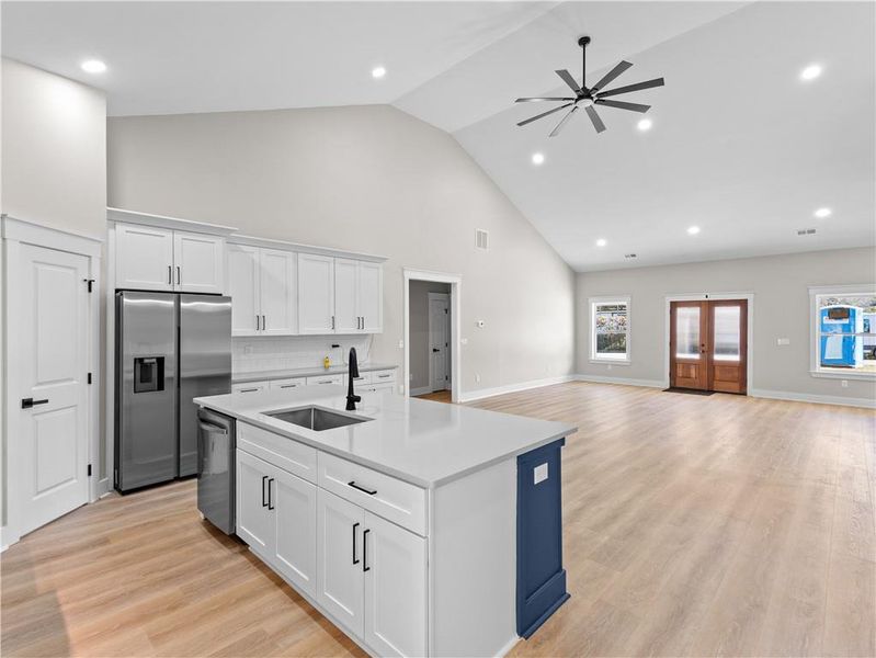 Furnished interior view inside a new home in , Douglasville (Image 16).