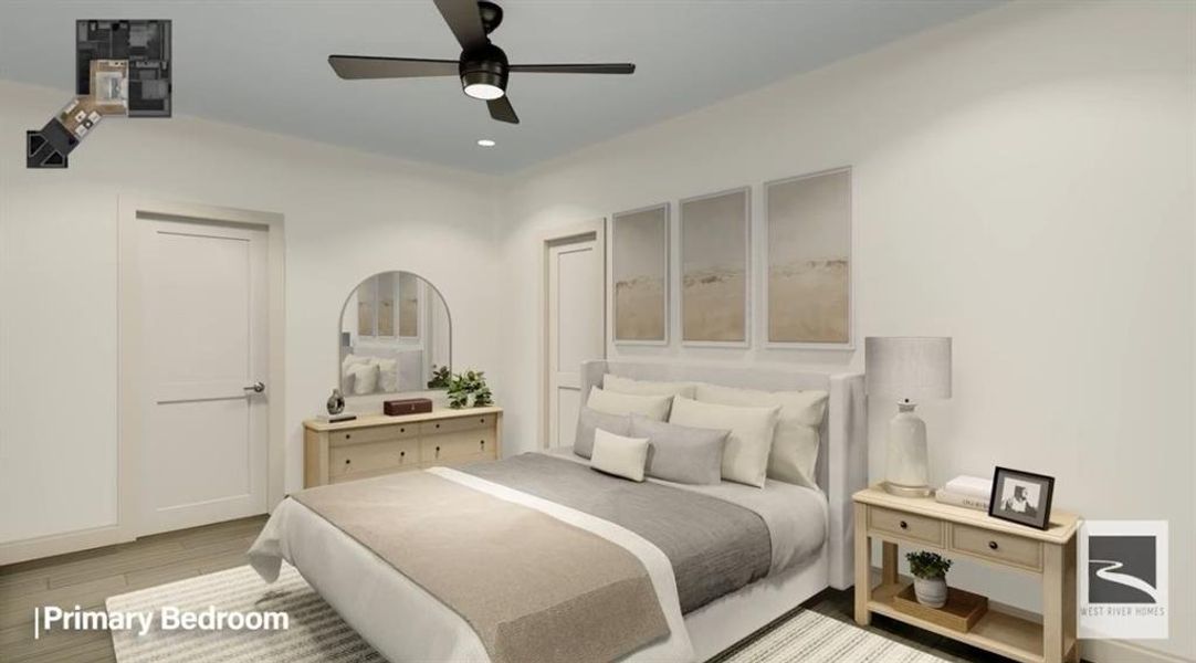 Furnished interior view inside a new home in Azalea Park, Fort Worth (Image 12).