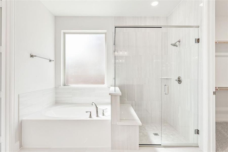 Furnished interior view inside a new home in Sunrise at Garden Valley, Waxahachie (Image 11).