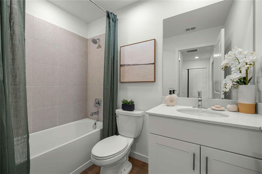 Furnished interior view inside a new home in , Ocala (Image 11).