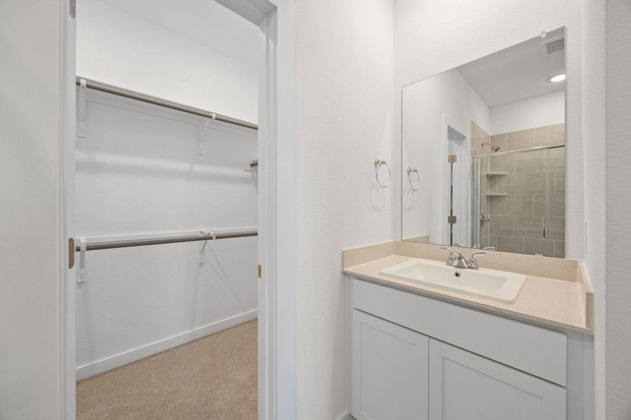 Furnished interior view inside a new home in Prairie Winds, Hutto (Image 4).