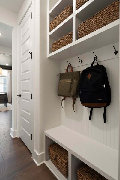 Representative furnished interior of a home built from the McKinney by Tri Pointe Homes in Lagos Reserve, Manor (Image 51).