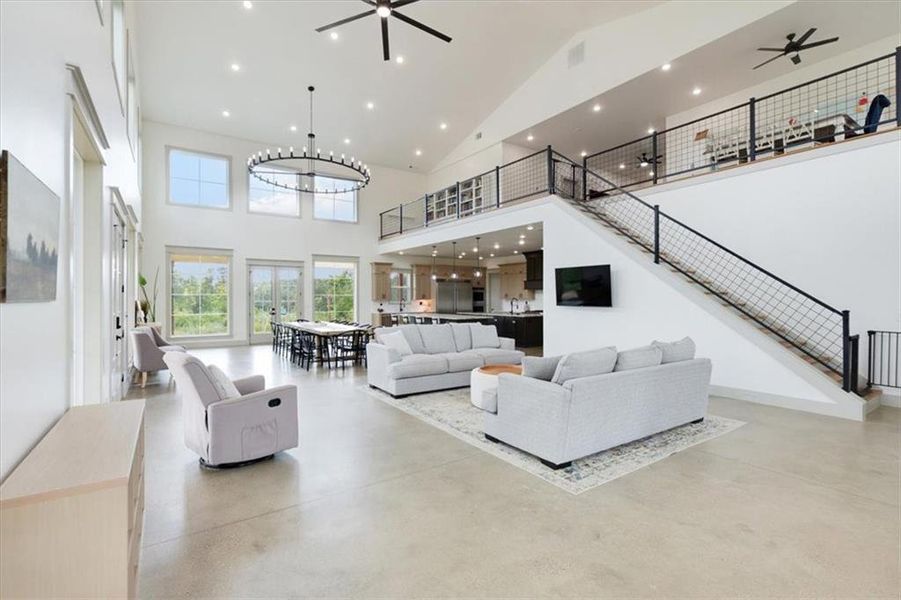 Furnished interior view inside a new home in , Lyerly (Image 28). Furnished interior view inside a new home in , Lyerly (Image 28).