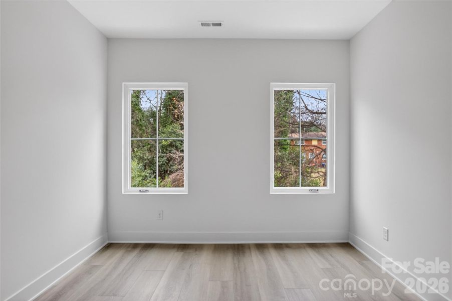 Spacious, unfurnished interior of a new home in , Charlotte (Image 37). Spacious, unfurnished interior of a new home in , Charlotte (Image 37).