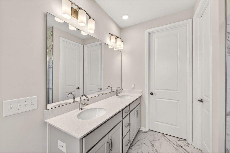 Furnished interior view inside a new home in Amplitude, Charlotte (Image 11).